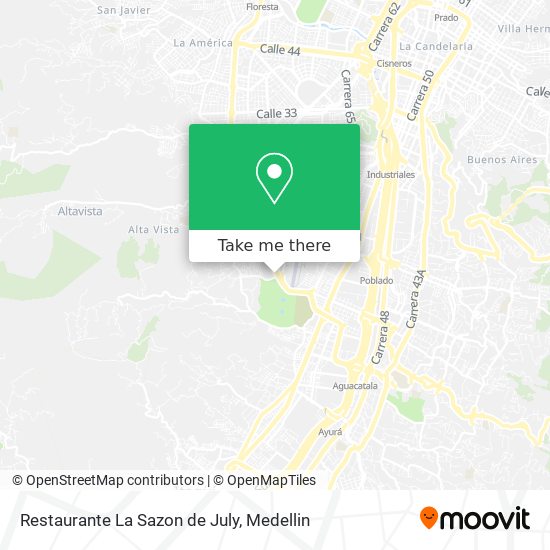 Restaurante La Sazon de July map