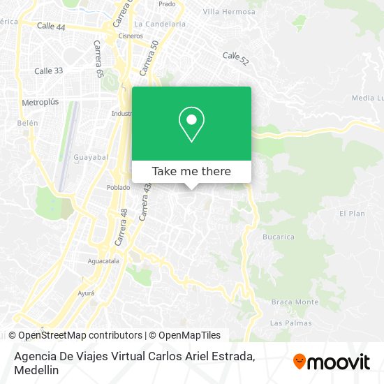 Agencia De Viajes Virtual Carlos Ariel Estrada map