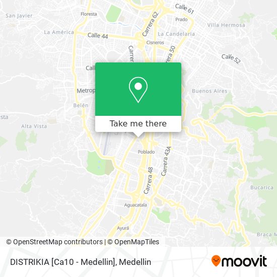 DISTRIKIA [Ca10 - Medellin] map