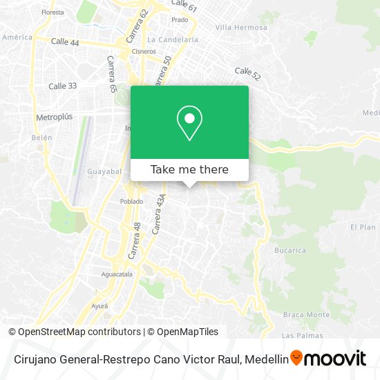 Cirujano General-Restrepo Cano Victor Raul map