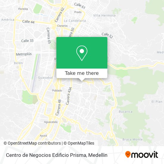 Centro de Negocios Edificio Prisma map