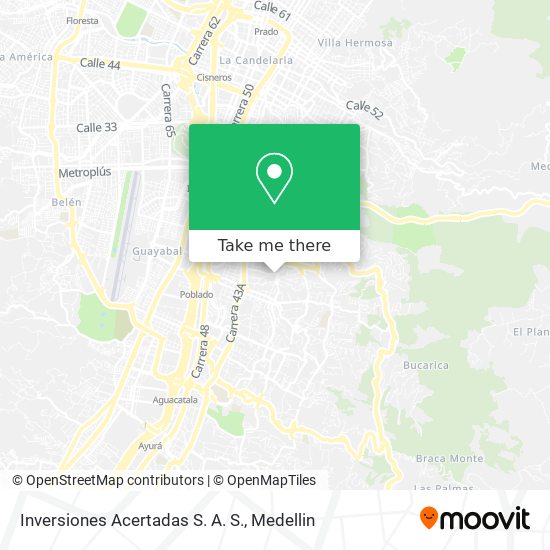 Inversiones Acertadas S. A. S. map