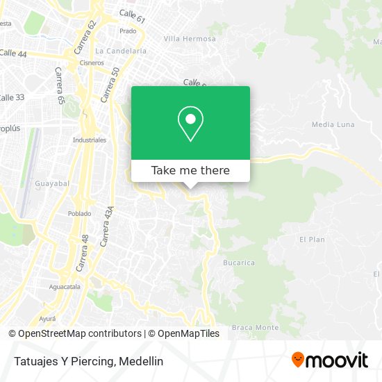 Mapa de Tatuajes Y Piercing