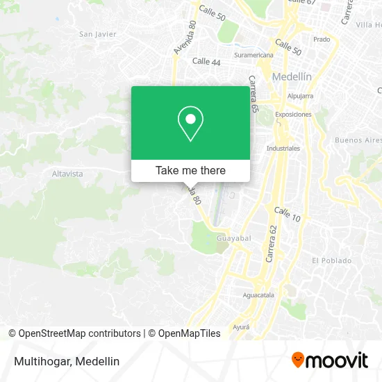 Multihogar map
