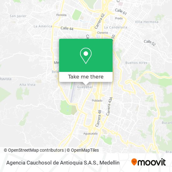 Mapa de Agencia Cauchosol de Antioquia S.A.S.