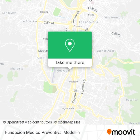 Fundación Médico Preventiva map