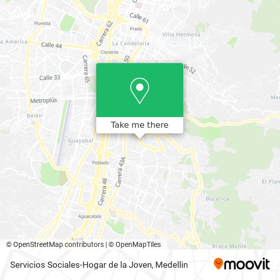 Mapa de Servicios Sociales-Hogar de la Joven