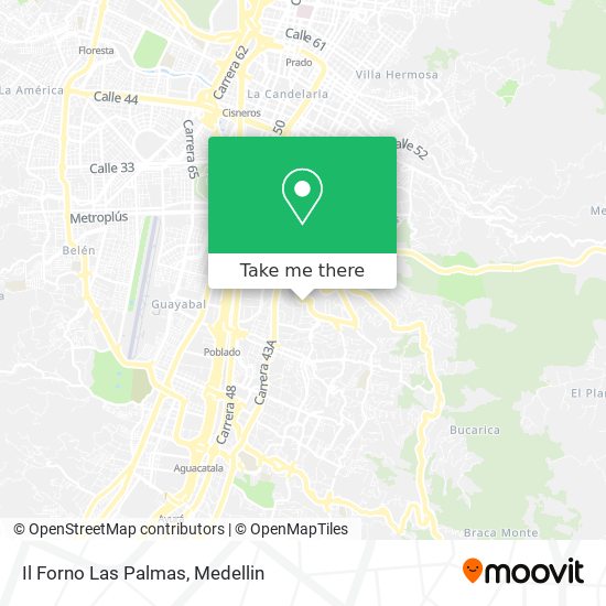 Il Forno Las Palmas map