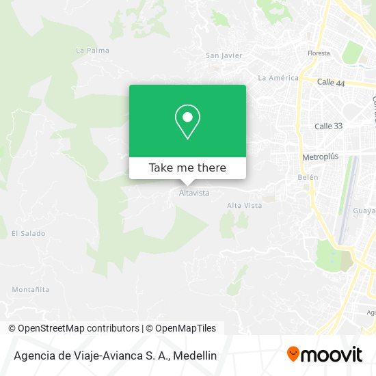 Agencia de Viaje-Avianca S. A. map