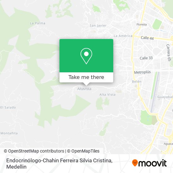 Mapa de Endocrinólogo-Chahin Ferreira Silvia Cristina