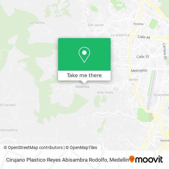 Cirujano Plastico-Reyes Abisambra Rodolfo map