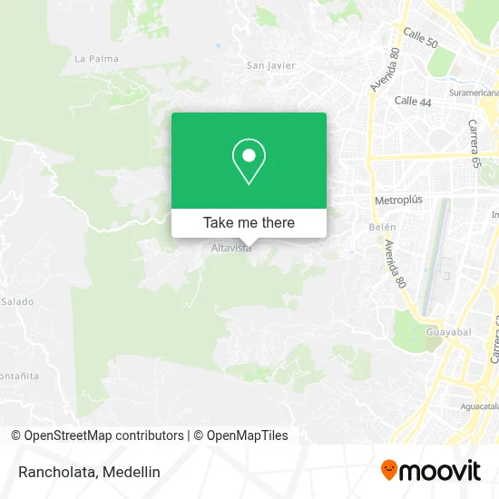 Rancholata map