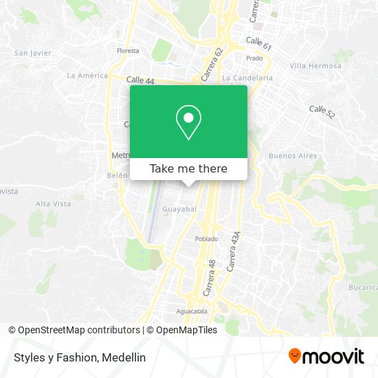 Mapa de Styles y Fashion