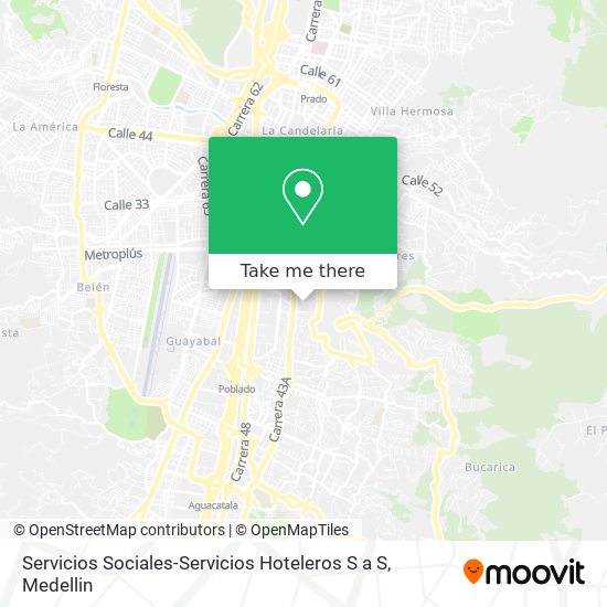 Mapa de Servicios Sociales-Servicios Hoteleros S a S