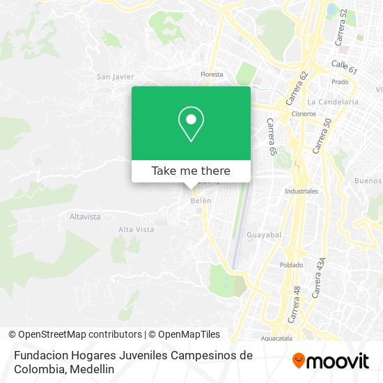 Fundacion Hogares Juveniles Campesinos de Colombia map