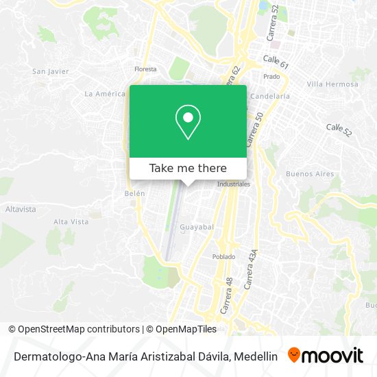 Mapa de Dermatologo-Ana María Aristizabal Dávila
