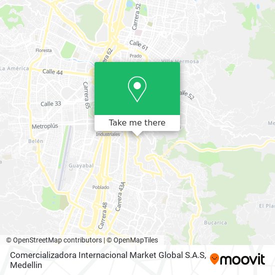 Comercializadora Internacional Market Global S.A.S map