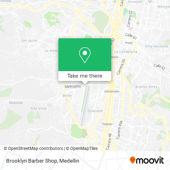 Mapa de Brooklyn Barber Shop