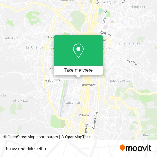 Emvarias map