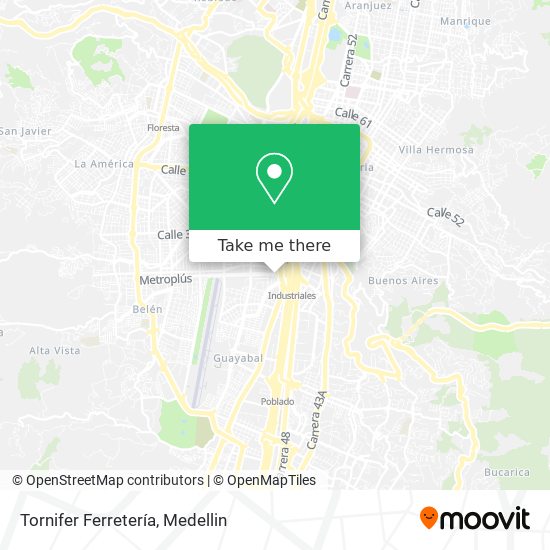 Tornifer Ferretería map