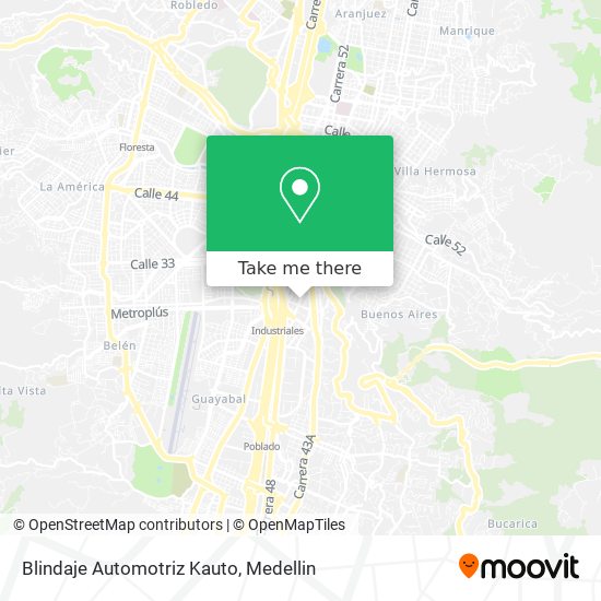 Blindaje Automotriz Kauto map