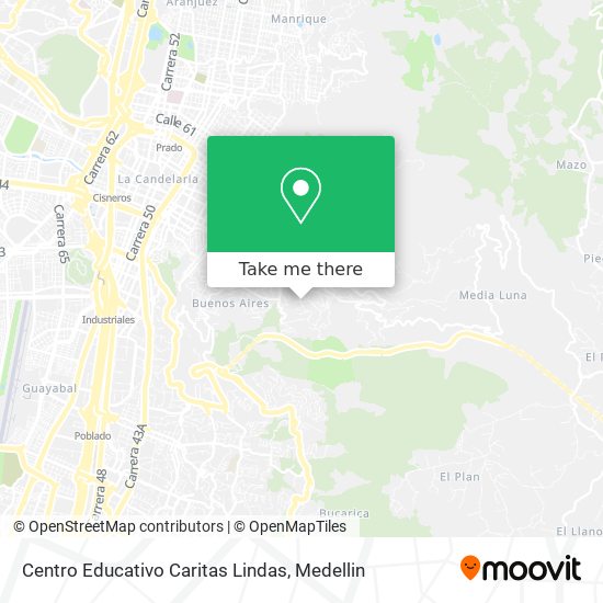 Centro Educativo Caritas Lindas map