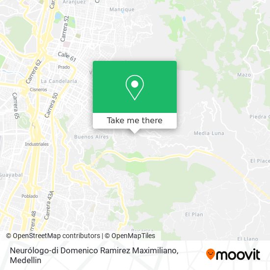 Neurólogo-di Domenico Ramirez Maximiliano map