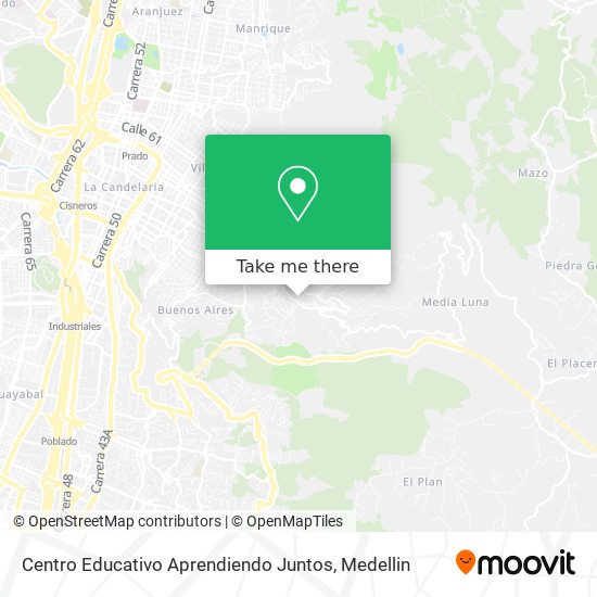 Centro Educativo Aprendiendo Juntos map