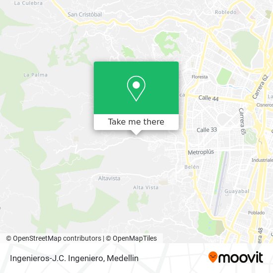 Mapa de Ingenieros-J.C. Ingeniero