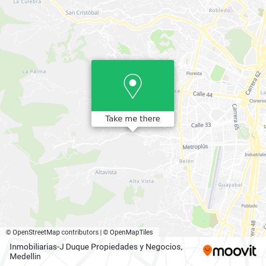 Mapa de Inmobiliarias-J Duque Propiedades y Negocios