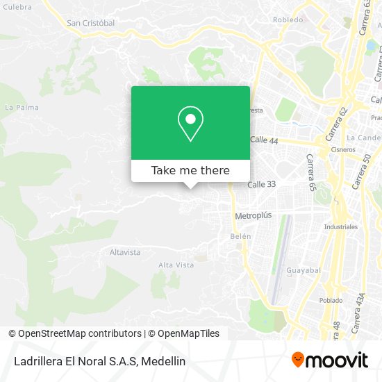 Ladrillera El Noral S.A.S map