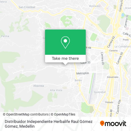 Distribuidor Independiente Herbalife Raul Gómez Gómez map