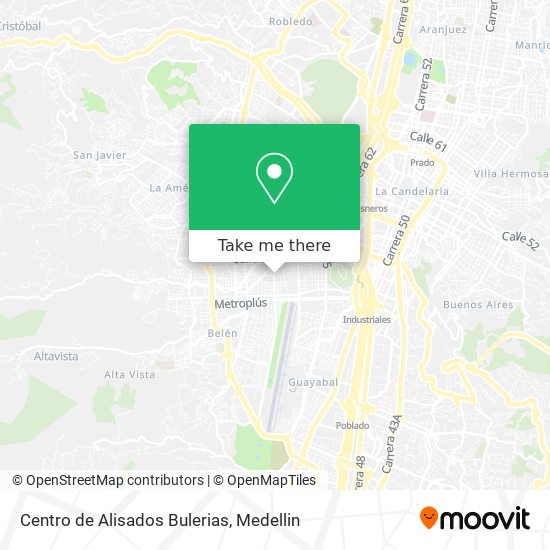 Centro de Alisados Bulerias map