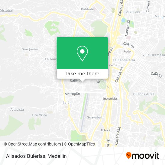 Alisados Bulerías map