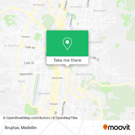 Mapa de Brujitas