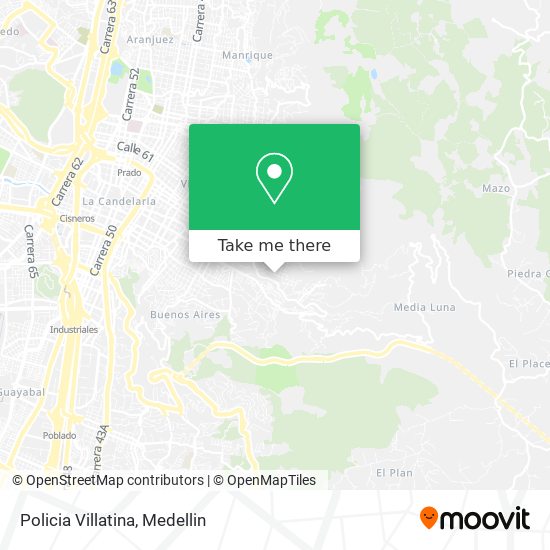 Mapa de Policia Villatina