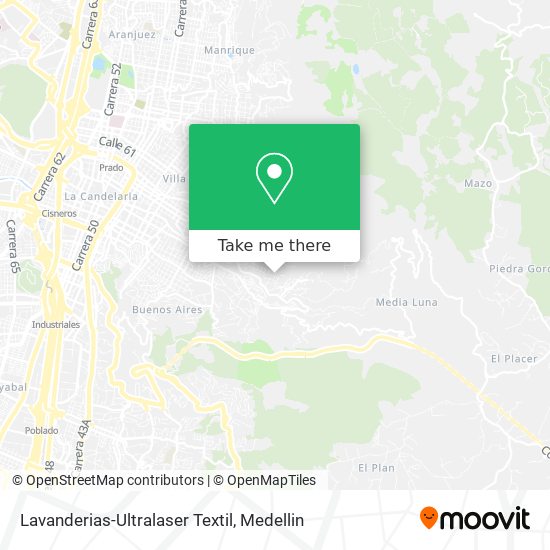 Lavanderias-Ultralaser Textil map