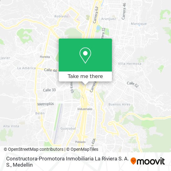 Constructora-Promotora Inmobiliaria La Riviera S. A. S. map