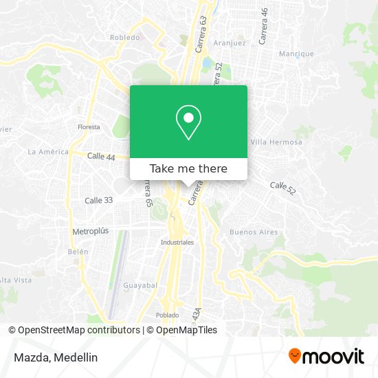 Mazda map