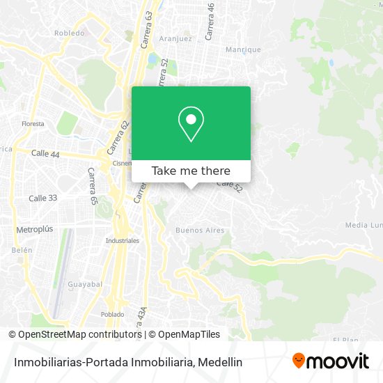 Inmobiliarias-Portada Inmobiliaria map