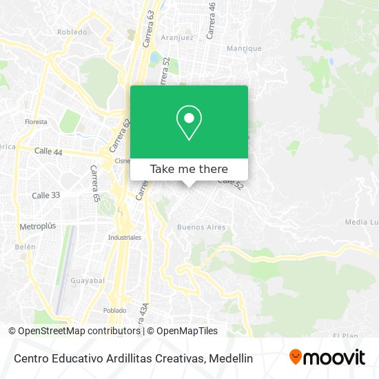Centro Educativo Ardillitas Creativas map