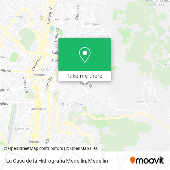 La Casa de la Hidrografía Medellín map