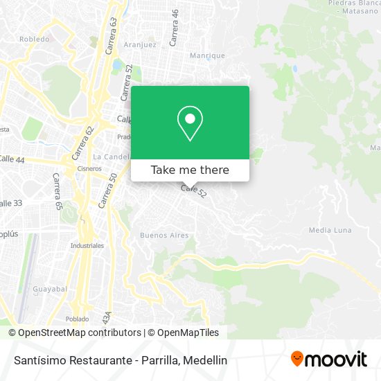 Santísimo Restaurante - Parrilla map