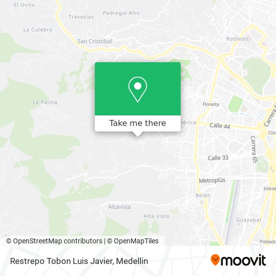 Restrepo Tobon Luis Javier map