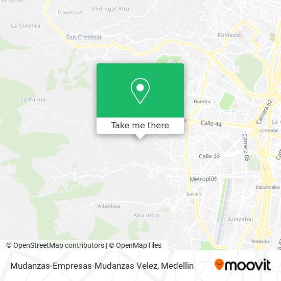 Mapa de Mudanzas-Empresas-Mudanzas Velez