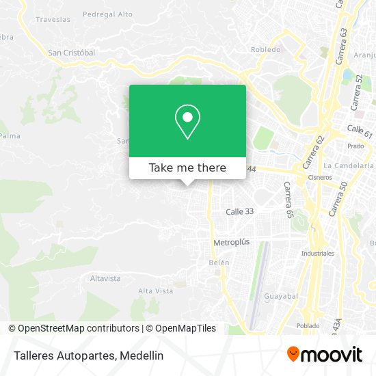 Mapa de Talleres Autopartes