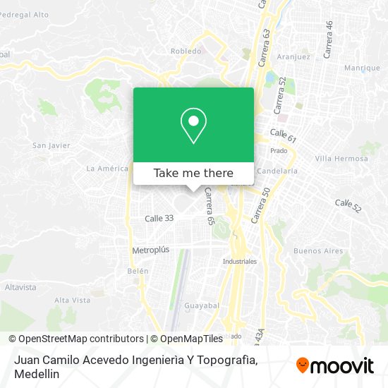 Juan Camilo Acevedo Ingenierìa Y Topografìa map