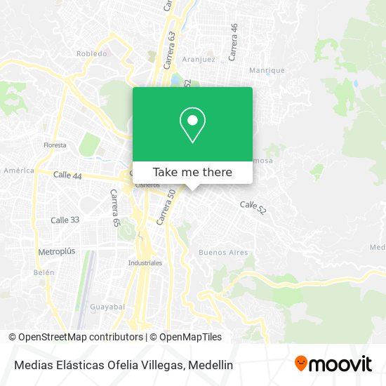 Medias Elásticas Ofelia Villegas map