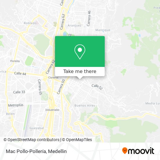 Mac Pollo-Pollería map