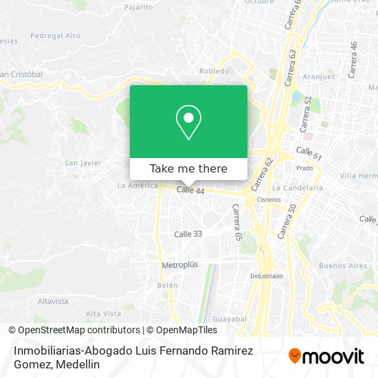Inmobiliarias-Abogado Luis Fernando Ramirez Gomez map